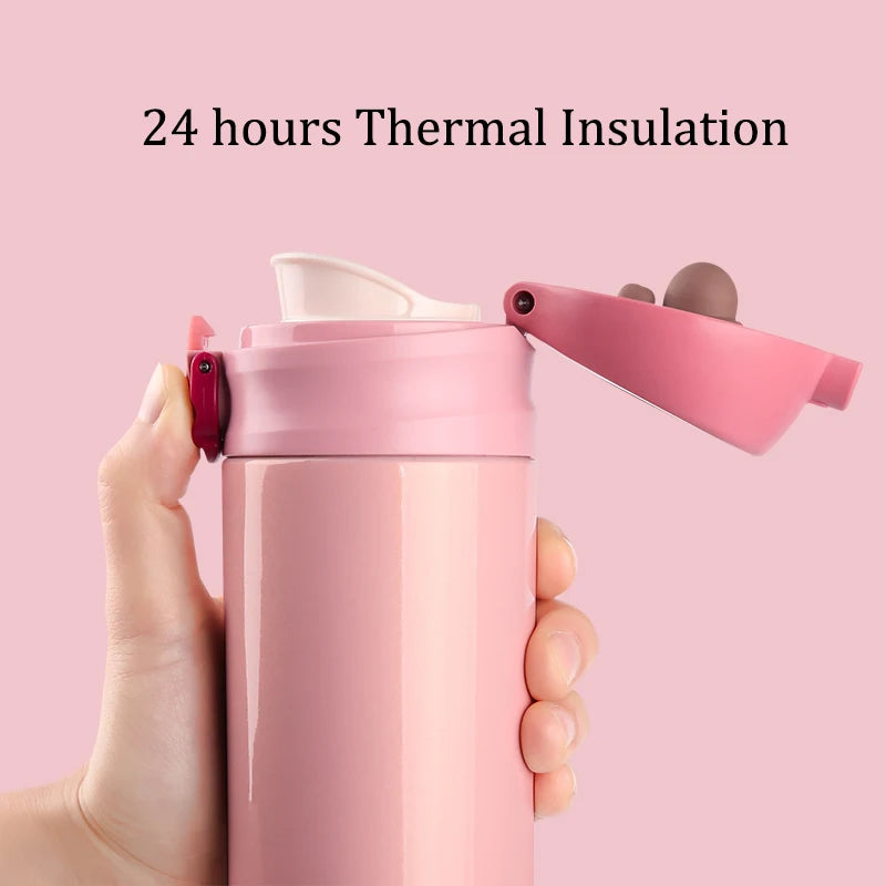 Stainless Steel Insulated Thermal Water Bottle, Thermos for Tea, Coffee, Travel Mug, Vacuum Flasks, a Termos Cup, 500 ml